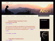 Tablet Screenshot of akosm.com